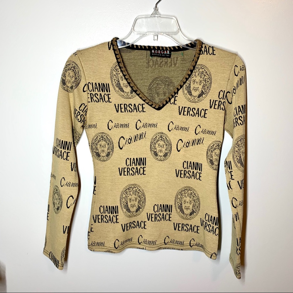 Vintage Morgan De Toi x Versace top